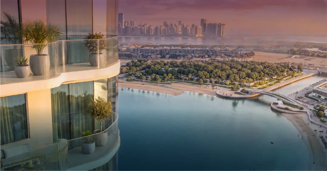 Radisson Residences 3 building view in Al Reem Island highlighting contemporary waterfront living