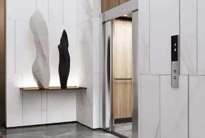 Spacious dining hall interior with floor-to-ceiling glass paneling in Radiant Viewz duplex, Al Reem Island, Abu Dhabi.