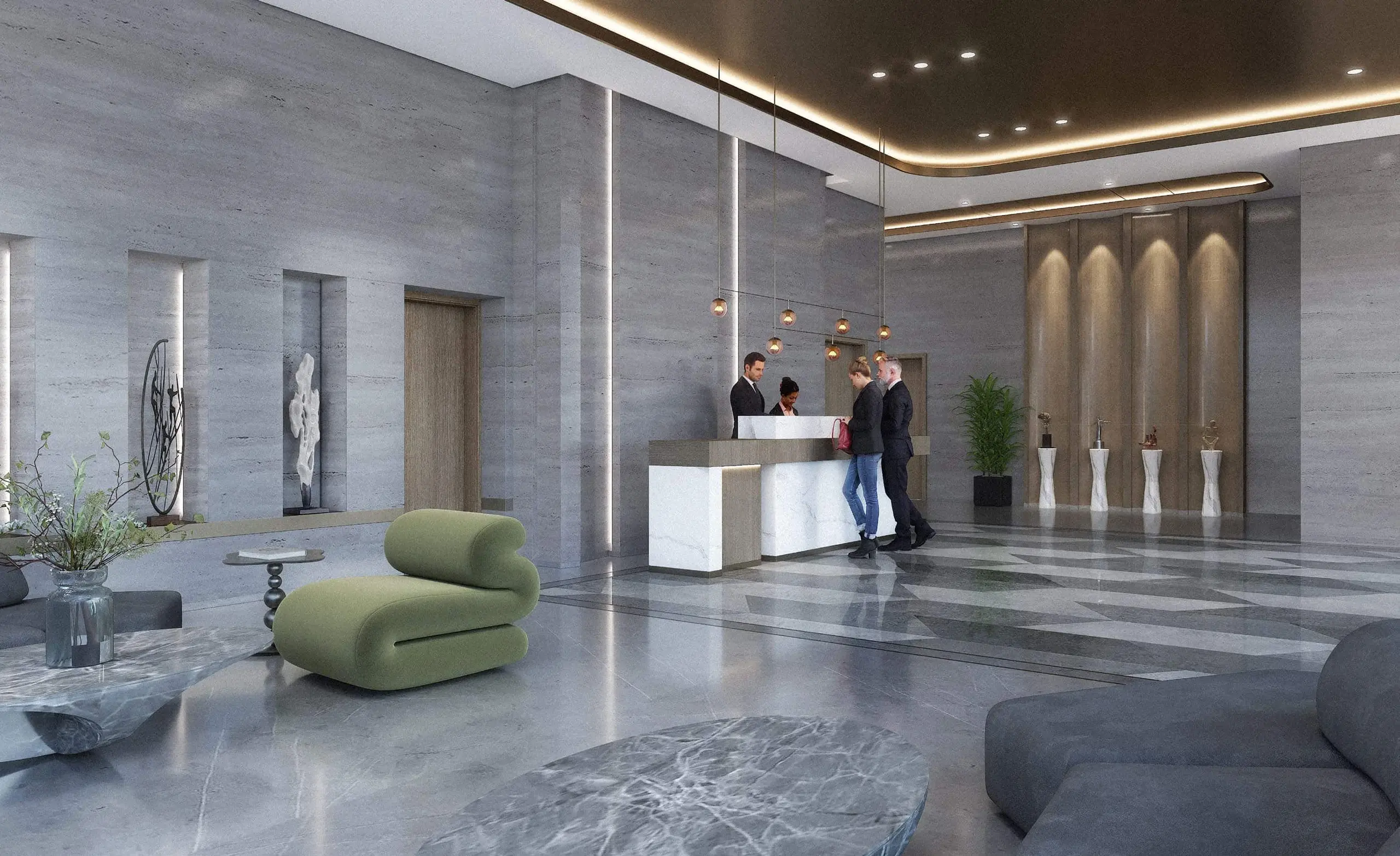 Radiant Bridges Towers office floor on Al Reem Island Abu Dhabi with open layouts, natural light, and premium business environment.